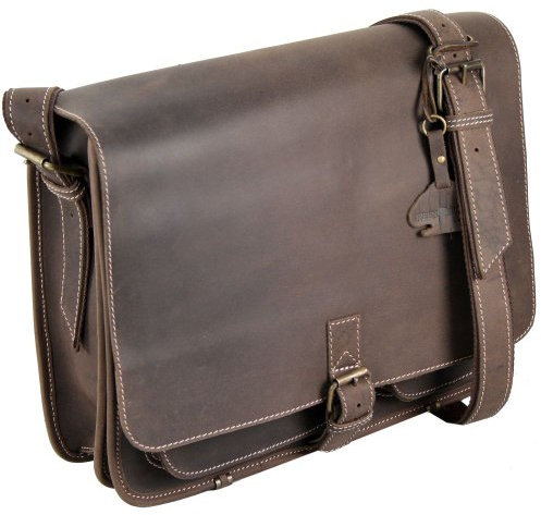 Greenburry Buffalo Messenger Leder 39 cm (tabak) [Textilien]