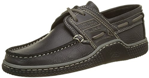 TBS Herren Globek Bootschuhe , Schwarz (Noir+Dauphin B8B44) , 40 EU