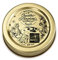BORMIOLI ROCCO - Jeu de 3 couvercles métalliques de rechange pour bocaux Quattro Stagioni, bocaux pour conserver les conserves, bocaux hermétiques refermables, aliments en bocaux, 56 mm - Gold