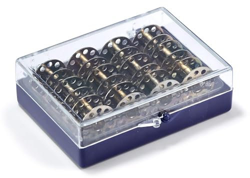 Prym 611985 Spulendose mit 12 CB-Metallspulen