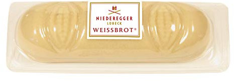 Niederegger Marzipan Weißbrot, 4er Pack (4x 125 g)
