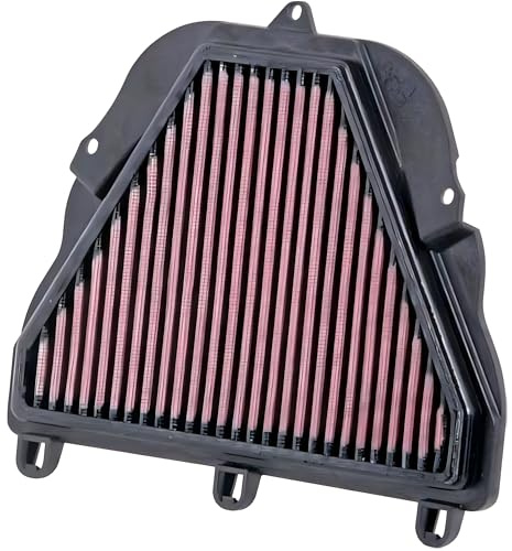K&N TB-6706 Motorrad K&N Tausch-Luftfilter, Rot | kompatibel mit Triumph Daytona 675 2006-2012 (TB-6706)