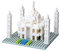 nanoblock NBH-008 - Taj Mahal, Minibaustein 3D-Puzzle, Sights to See Serie, 420 Teile, Schwierigkeitsstufe 2, mittel