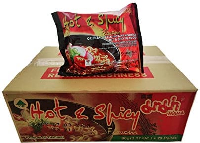 Mama Hot & Spicy Noodles - 20 Packets