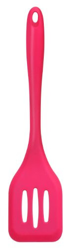 Premier Housewares Zing Silicone Slotted Turner - Hot Pink