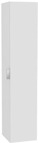 Keuco Hochschrank Edition 11 35x170x37cm, 1-TRG, R, Lac m, Gl. we