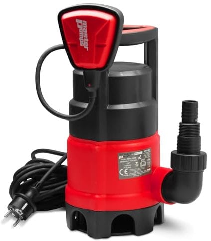Pompe vide caves eaux chargées 550W avec flotteur - Master pumps