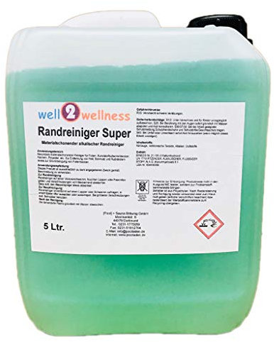 well2wellness Schwimmbadreiniger Poolreiniger Randreiniger Super 5,0 Liter