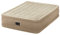Intex Dura Ultra Plush Harte Beam-Matratze mit „Fiber-tech Q“-Technologie mit integrierter elektrischer Pumpe, PVC Modern 150 x 200 cm beige, 152 x 203 cm, 64458