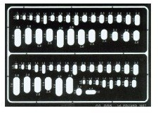 Eduard Accessories 00006 Modellbauzubehör Ovale Gravierschablone