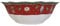 Villeroy & Boch – Toy's Delight Saladier Rouge et Blanc, Compatible Micro-Ondes, Vaisselle, Bol, Soupe, Ceramique, Article De Noël, Porcelaine Haut De Gamme