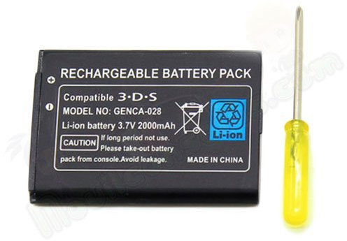 Link-e ® - battery 3.7 V 2000 mAh for Nintendo 3DS console