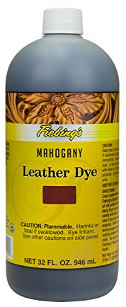 946.4ml& 46; Fiebings Leather Dye - Mahogany