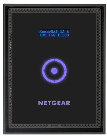 Netgear ReadyNAS 516 Series Serveur de Stockage Desktop 6 Baies pour Disque SATA/SSD 3,5/2,5'' 12 to Noir