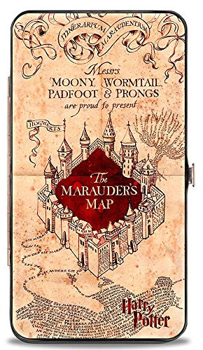 Buckle-Down Femme Buckle-down Hinge Wallet - Harry Potter Portefeuille, Multicolore, 2 cm EU