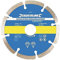 Silverline 633624 Lame diamantée à tronçonner le béton et la pierre 125 x 22,3 mm