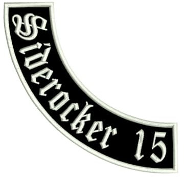 Wolfszeit Aufnäher Siderocker in Verschiedene Größen (15)