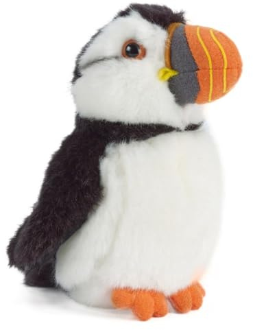 Living Nature Stofftier - Kleiner Papageientaucher (13cm)