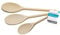 KitchenCraft Wooden Spoon Set, Beechwood, 3 Pieces