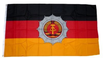 Fahne/Flagge DDR - Volkspolizei NEU 90 x 150 cm