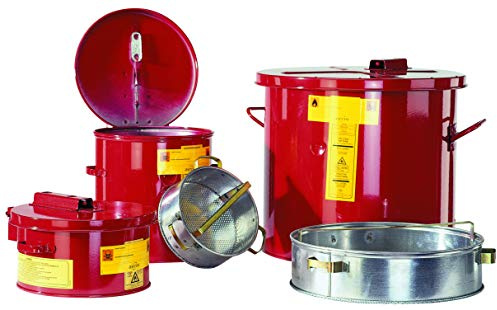 ASECOS Teilekorb St.bl. für Reinigungsbehälter Stahl, 238x238x108 f Behälter St V=8L