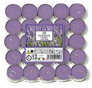 Price 's Kerzen Teelichter 25 Stück Lavendel