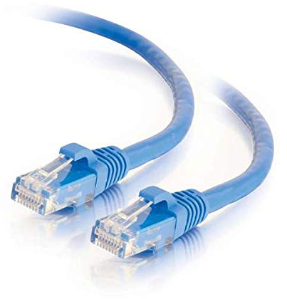 C2G 3 m UTP CAT 6 RJ-45 (M) auf RJ-45 (M) Gebootet Snagless Patch-Kabel - Blau