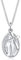 Elli Halskette Damen Marienbild Kreuz Anhänger Spirituell in 925 Sterling Silber