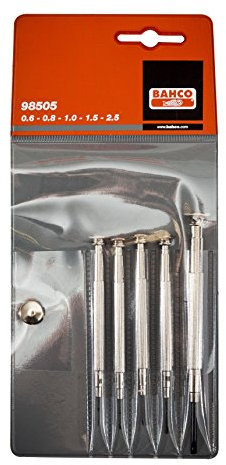 Bahco 98505 - Juegodestornillador De Precision 5Pzas