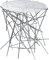 Alessi FC09 Blow up - Mesa Auxiliar (Base de Acero Cromado y Tablero de Cristal)