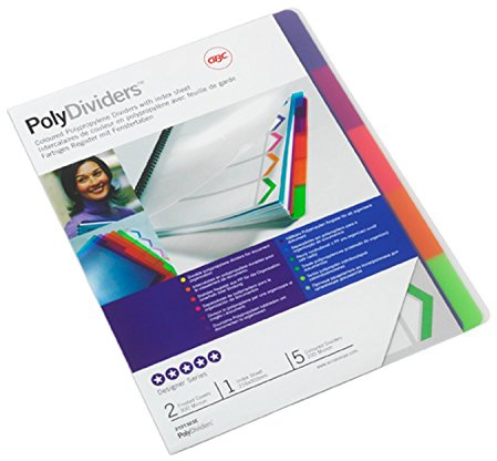 GBC 2101323E A4 Register für Stanzbindungen 5-Fach