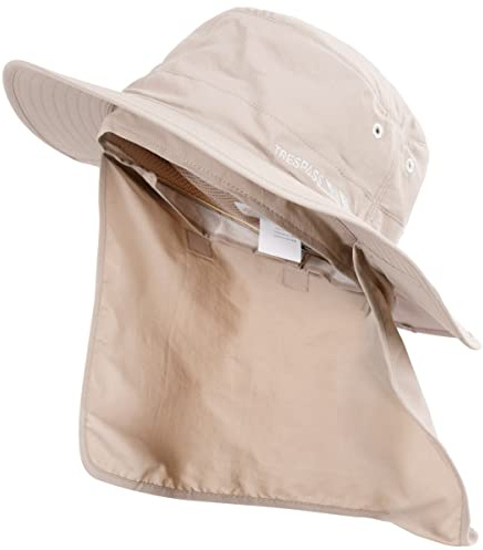 Trespass Bearing Adult Bucket Hat with Fold Away Neck Protector