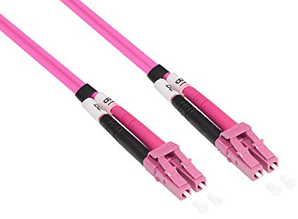 Patchkabel LWL Duplex OM4 (Multimode, 50/125) LC/LC, 10m, Good Connections®