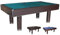 Tavolo Biliardo Fenice 3 in 1 - (216x123x82 cm) - Trasformabile in Tavolo da Pranzo, Biliardo e Ping Pong con Sistema Raccolta Biglie Nascosto, Gambe Cilindriche, Accessori Inclusi