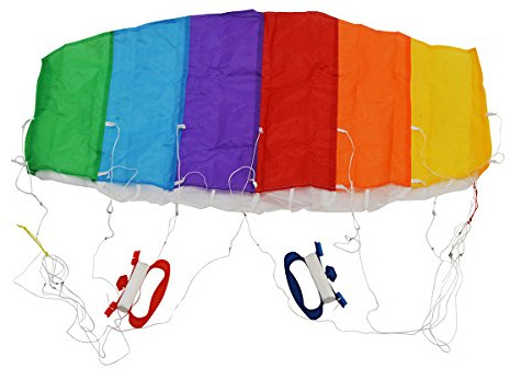 Traditional Garden Games Rainbow Foil Stunt Kite