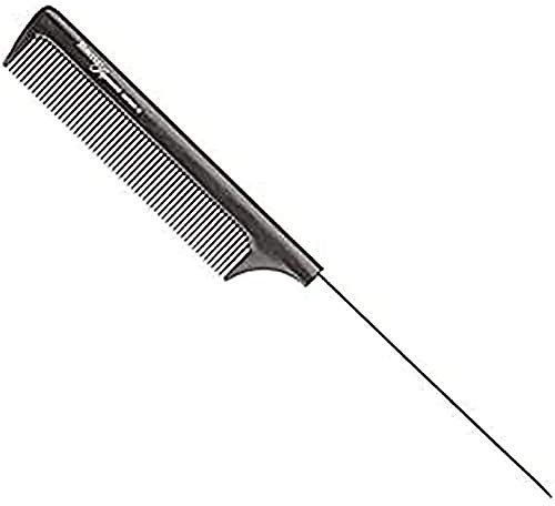 Hercules Sägemann C19 anthrazit Nadelstielkamm 8.75 Carbon Kamm, 1er Pack (1 x 1 Stück)