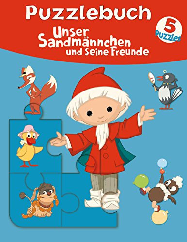 5 Puzzle im Buch Unser Sandmännchen und seine Freunde