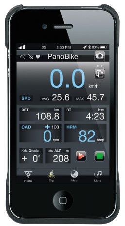 Topeak Ridercase iPhone 4/4s Black