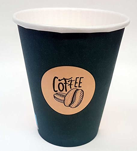 Kunsthandwerkstube Coffee-to-go Kaffeebecher 300ml 12oz Durchmesser 90 mm VE 100 Stück
