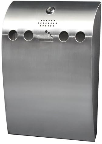 kaiserkraft | Wandascher | Volumen 1,7 l | Edelstahl
