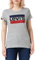 Levi's Women's The Perfect Tee- Sportswear Logo T-Shirt, Sportswear Smokestack Heather, M