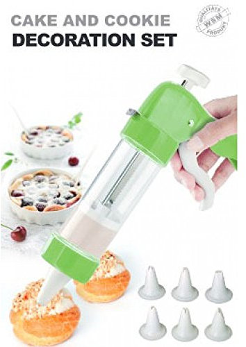 Cake an Cookie Decoration Set - Kekspresse Gebäckspritze Kekspresse Spritze Gebäckpresse Plätzchen Cookies