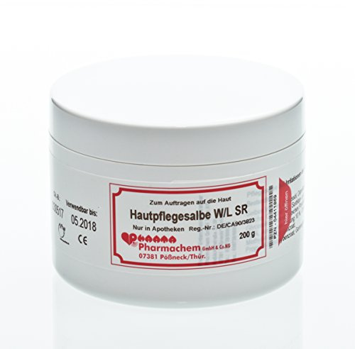 Original Hautpflegesalbe W/L SR I Allround-Pflege-Creme I geeignet für gesunde, trockene und rissige Haut I ohne Wollwachsalkohole, ohne Duftstoffe I 200 g
