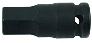 Laser 6913 Impact Hex Bit 1/2 D 19mm