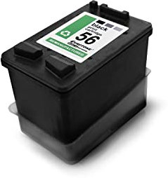 1x Eurotone Patrone für HP 5550 6110 7150 ersetzt 56 BK Schwarz NO56 Black