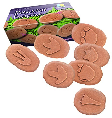 Dinosaurus Stempel Stenen dubbelzijdig (8 stuks) - Yellow Door