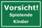 Melis-Folienwerkstatt Schild - Spielende Kinder - 60x40cm | 3mm Aluverbundplatte – S00040-283-G - 20 Varianten