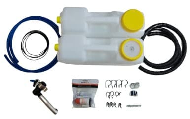 Clearcut - WATER INSTALLATION KIT, COMET LONDON TAP AND 2 X 12L WATER CONTAINER - Campervan and Motorhome