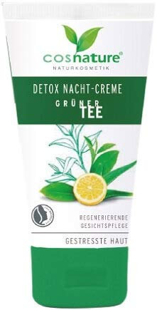 Crema Noche Detox Té Verde Bio de 50 ml