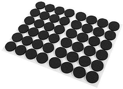 Gommini adesivi per mobili, 48 pz piedini antiscivolo in gomma per armadi e pavimenti piedini antiscivolo in gomma per armadi e pavimenti
